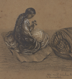 Rita, a shoe seller in the city, by Adele de Dombasle c.1847–48