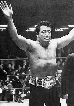 Rikidōzan was a huge star in Japan in the 1950s, and he is commonly credited with bringing professional wrestling to Japan