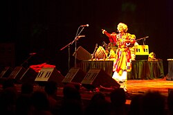 Paban Das Baul, baul singer at Nine Lives concert, 2009
