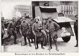 Freikorps paramilitaries in Berlin, 1919