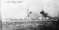 Kaiser-class battleship: introduced superfiring aft turrets, tandem wing turrets (side turrets offset to allow cross-deck firing) and turbine propulsion.
