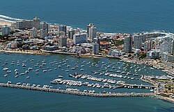 Punta del Este is one of the main tourist destinations in the Southern Cone.