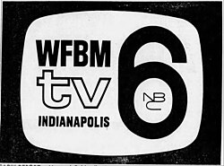 Logo used from 1966 to 1972 by WFBM-TV.