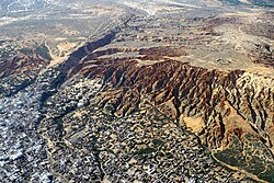 Gullied landscape in Somalia