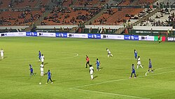 The national football team of Zambia faced Tanzania in the 2023 Africa Cup of Nations