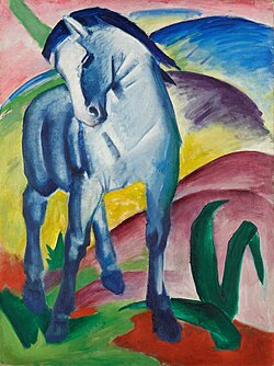 Franz Marc, Blue Horse I, 1911