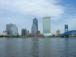 Jacksonville, with a 2020 population of 949,611, is the largest city in the region and part of the region's 10th-largest metropolitan area.