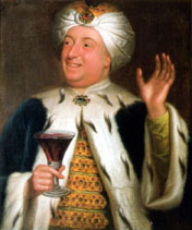 Dashwood in Divan Club attire