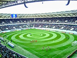 Milliy Stadium in Tashkent