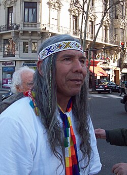 Félix Díaz, a Qom leader.