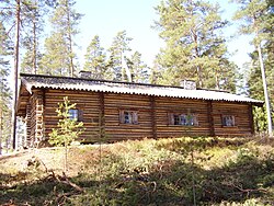 Marshal's Cabin, a former hunting lodge in Loppi, Finland