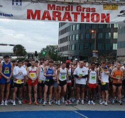 Start line in 2009