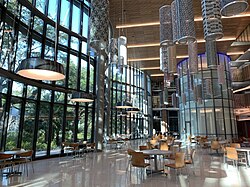 Main hall at the Freeman School of Business