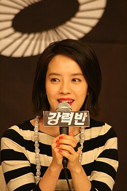 Song at the Crime Squad press conference in 2011