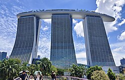 The Marina Bay Sands, one of Singapore's two integrated resorts