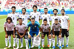 Egypt national team at the 2018 FIFA World Cup in Russia