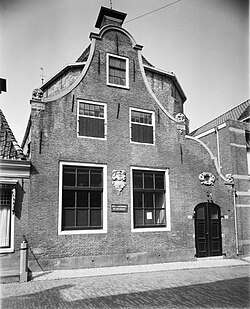 The Dokkum Consistoriekamer (consistorial chamber), venue of the Reformed local church elders.