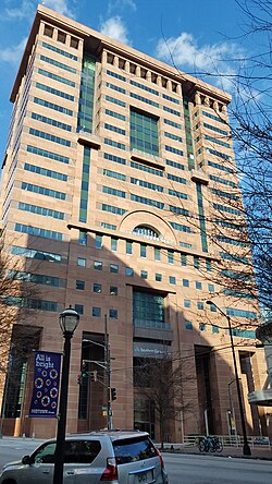 Ten Peachtree Place in Atlanta, Georgia, 1989