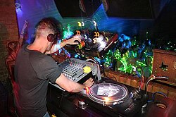Ariel performing in Fabric on 9 July 2006