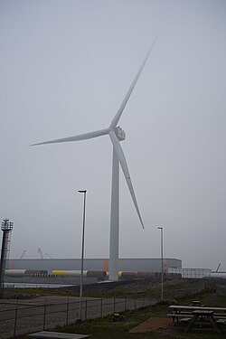 Haliade-X prototype, 12 MW (Rotterdam, 2020)