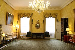 As First Lord of the Admiralty, Churchill's London residency was Admiralty House.