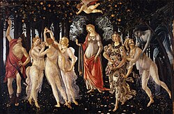 Primavera, 1482, Sandro Botticelli