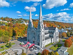 The Basilica of Sainte-Anne-de-Beaupré.