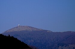 The Grand Ballon, southern face, seen from the valley of the Thur