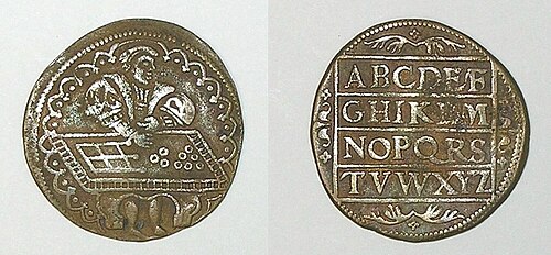 Jeton from Nuremberg, c. 1553