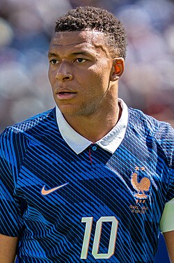Mbappé with France at the 2026 FIFA World Cup
