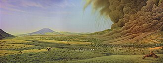 Restoration of the volcanic eruption in Harney Basin, of the western US, represented by the Rattlesnake Formation