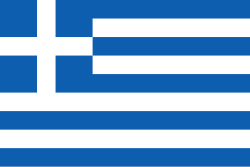 The national flag of Greece is commonly used as a symbol for Greeks worldwide.