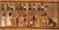 The Weighing of the Heart from the Book of the Dead of Ani