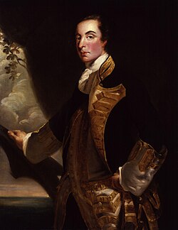 1759 portrait of Rodney by Sir Joshua Reynolds