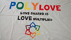 Preparations for Polyamory Pride at CSD Parade in Graz, Austria, in June 2017
