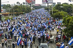 Nicaraguan protests in May 2018