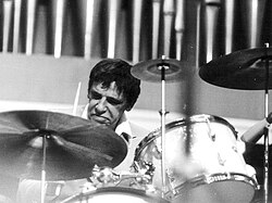 Buddy Rich performing at a concert in Cologne, Germany, on March 3, 1977