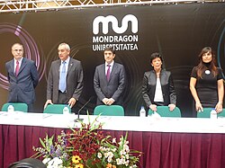 Opening of the academic year in the Mondragon Unibertsitatea