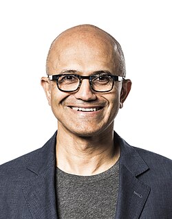 Satya Nadella, current Chairman and CEO of Microsoft