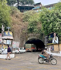 Victory Tunnel in Shimla, India was opened on 08 May 1945 after the Allied victory in World War II
