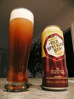 Can of Old Speckled Hen