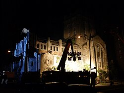 A Nightmare on Elm Street being filmed in Gary