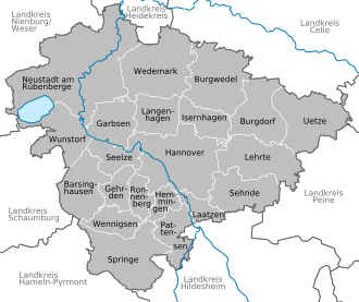 Clickable map of towns and municipalities in the district