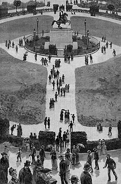 Jackson Square, 1885