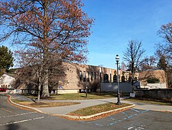 Former borough hall and police headquarters for the Borough of Princeton, where Jeb and Sheila reported Stuart missing.