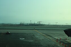 Construction of the new terminal in 2023
