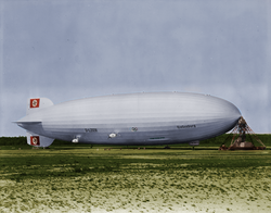 The LZ 129 Hindenburg and LZ 130 Graf Zeppelin II were the largest airships ever built
