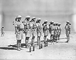 Indian troops in North Africa, 6 October 1940.