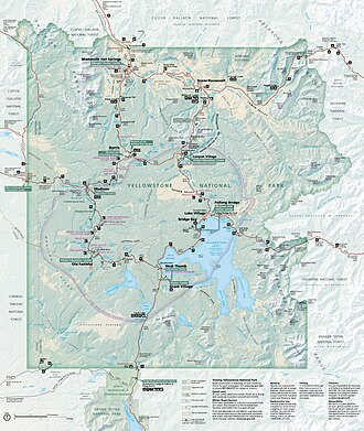 Official park map c. 2020 (click on map to enlarge)