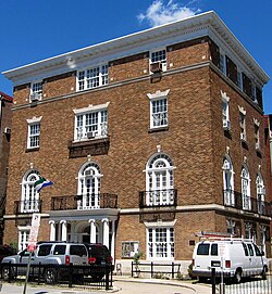 Taylor's former residence in Washington, D.C.